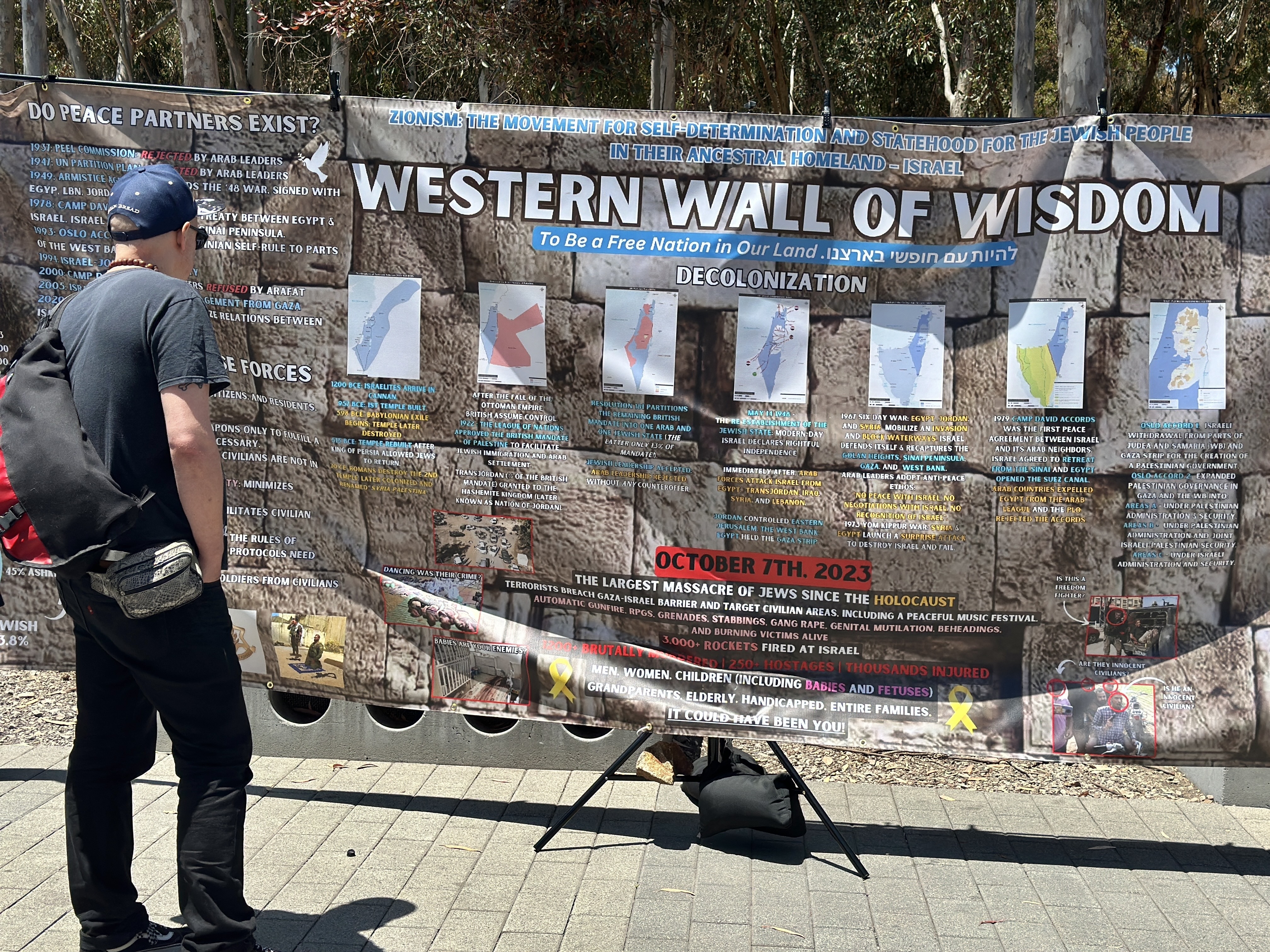 'Peace in Israel' week continues on UC San Diego campus along with protests - Vimarsana News