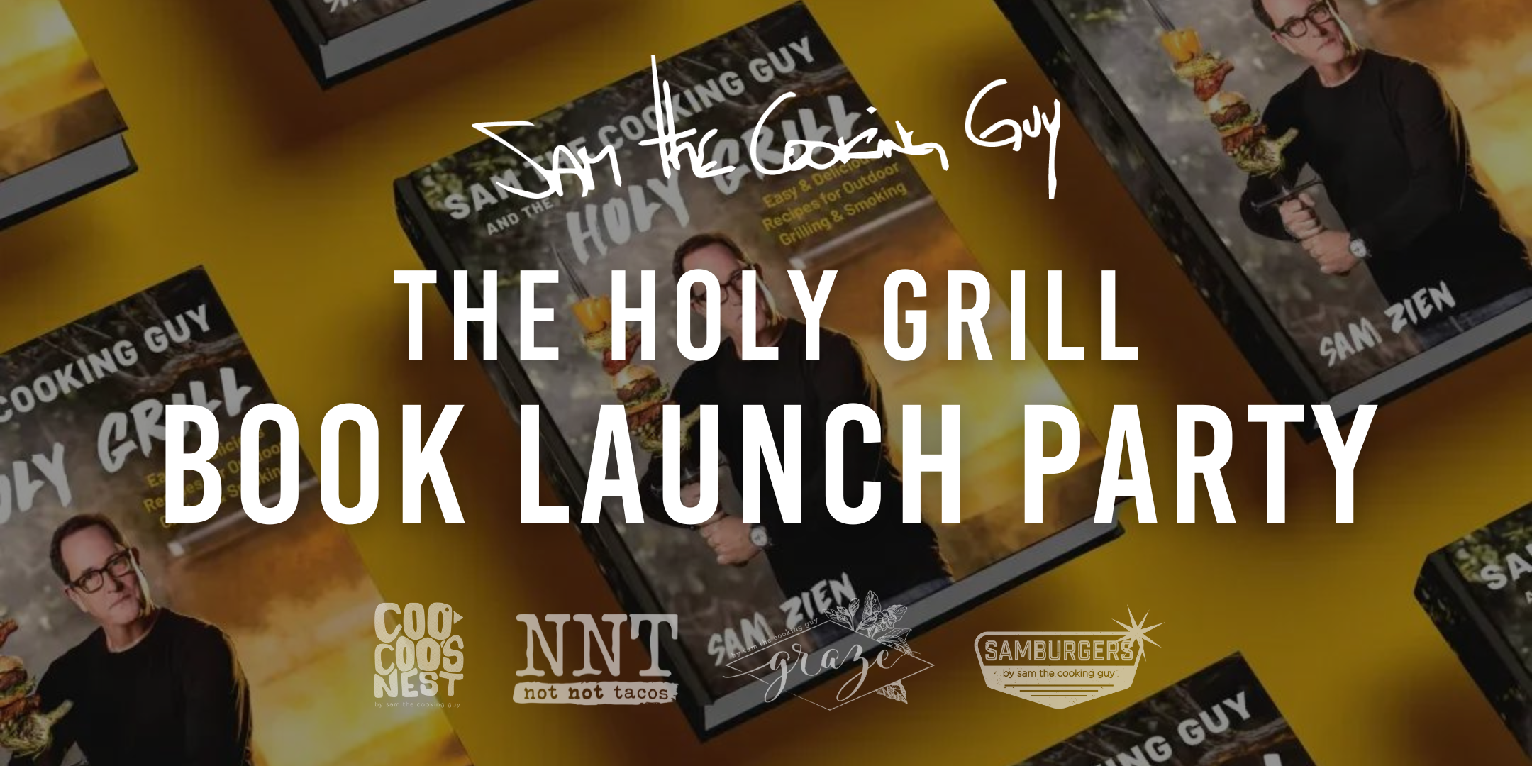 Sam the Cooking Guy Book Launch Party - Vimarsana News